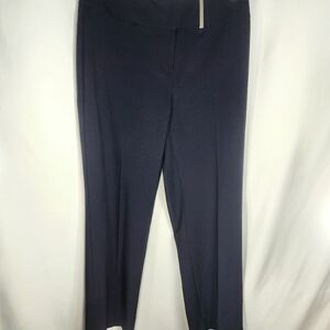 Simply Manakin Navy on Navy Striped Dress Pants Size 10